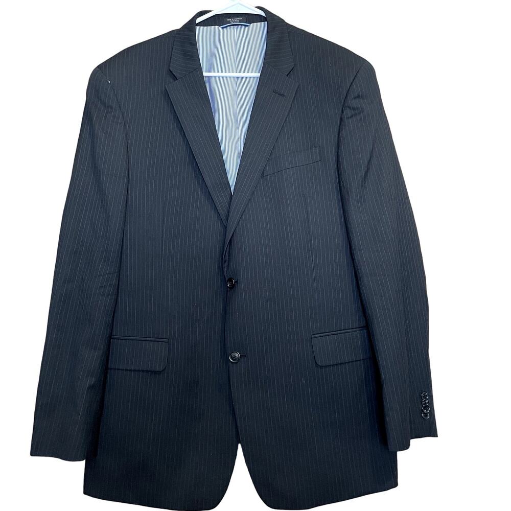 Tommy Hilfiger Black Pinstripe Jacket